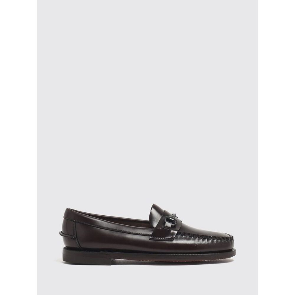 Sebago Women Joe Brushed Leather Penny Loafers Sebago With Metal Horsebit